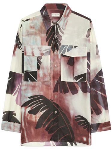 Chemise Printed oversize - DRIES VAN NOTEN - Modalova