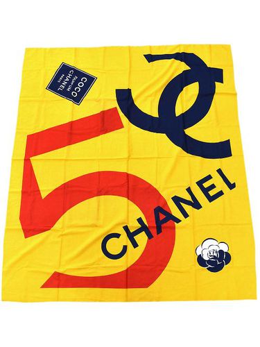 Foulard en soie à logo imprimé (années 1990-2000) - CHANEL Pre-Owned - Modalova