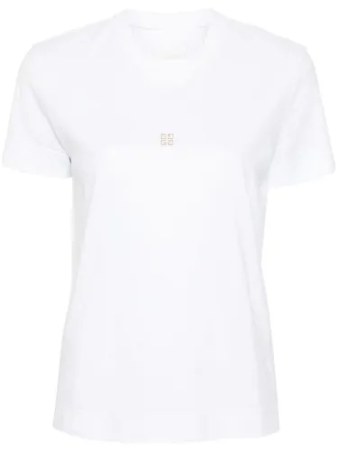 T-shirt à logo 4G brodé - Givenchy - Modalova