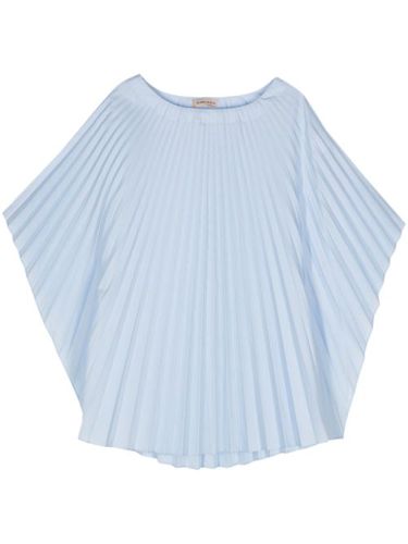 Blouse plissée à encolure bateau - Blanca Vita - Modalova