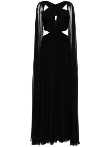 Robe longue en soie mélangée - Zuhair Murad - Modalova