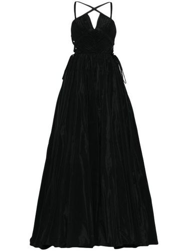 Robe longue à bretelles croisées - Zuhair Murad - Modalova
