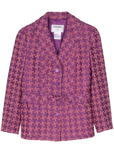 Veste à motif pied-de-poule (2001) - CHANEL Pre-Owned - Modalova