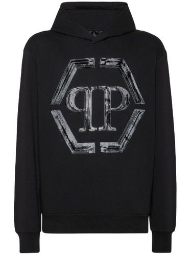 Hoodie Strass Hexagon - Philipp Plein - Modalova