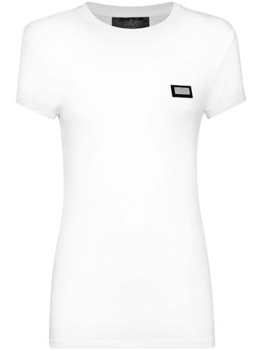 T-shirt à plaque logo - Philipp Plein - Modalova