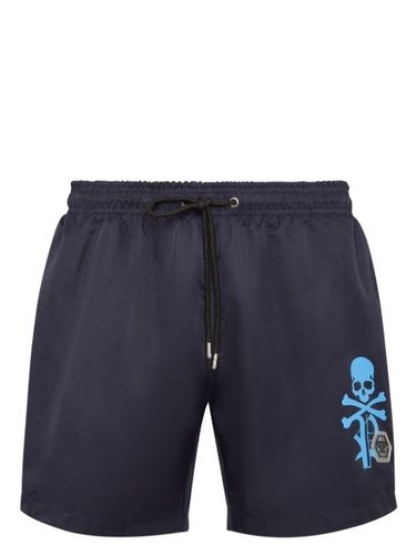 Short de bain à logo imprimé - Philipp Plein - Modalova