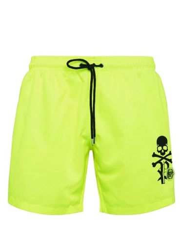 Short de bain à logo imprimé - Philipp Plein - Modalova