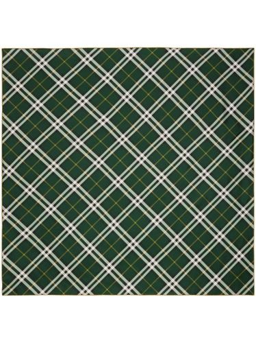 Foulard en soie à carreaux - Burberry - Modalova
