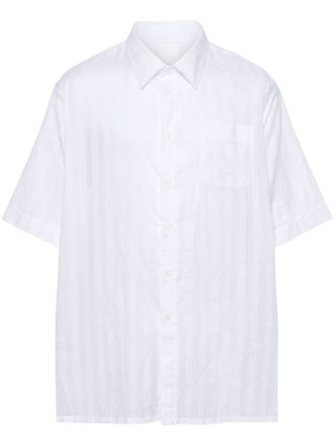 Chemise en coton à logo brodé - Givenchy - Modalova