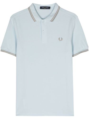 Polo en coton à logo brodé - Fred Perry - Modalova