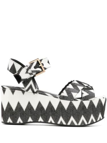Missoni sandales Wave 80 mm - Noir - Missoni - Modalova