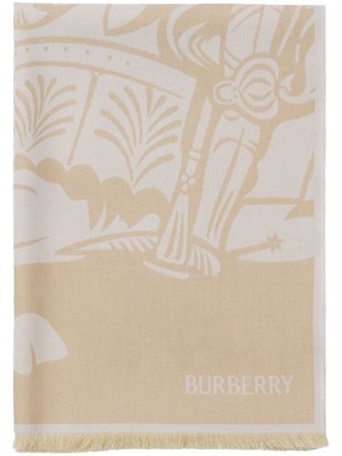 Écharpe EKD à bords francs - Burberry - Modalova