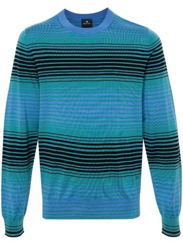 Pull rayé en laine - PS Paul Smith - Modalova