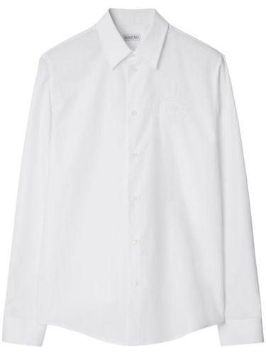 Chemise à logo brodé EKD - Burberry - Modalova