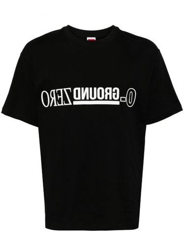 T-shirt en coton à logo imprimé - Ground Zero - Modalova