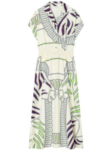 Robe-chemise imprimée - Tory Burch - Modalova