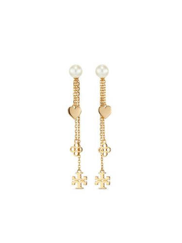 Boucles d'oreilles pendantes Linear Kira - Tory Burch - Modalova