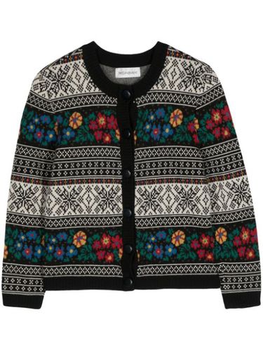 Cardigan en maille Fair Isle - Saint Laurent Pre-Owned - Modalova