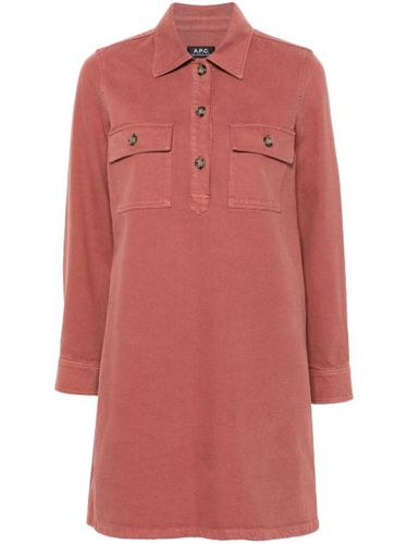 Robe courte Mia en jean - A.P.C. - Modalova