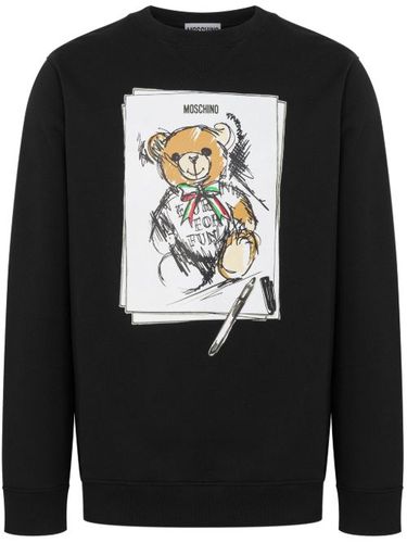 Sweat à imprimé Teddy Bear - Moschino - Modalova