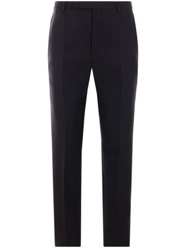 Pantalon rayé à plis marqués - Saint Laurent - Modalova