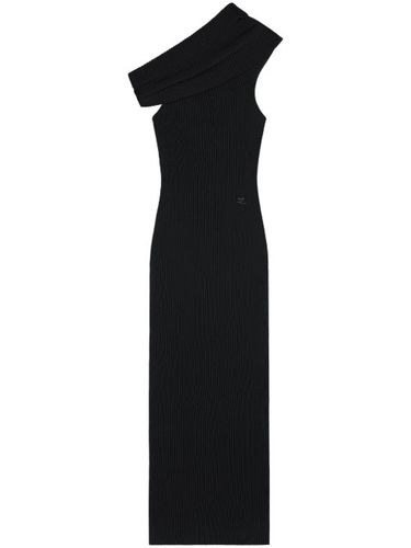 Robe longue en maille nervurée - Courrèges - Modalova