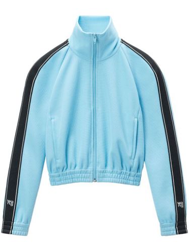 Veste de sport crop à bande logo - Alexander Wang - Modalova