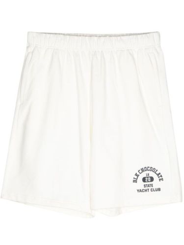 Short en coton à logo imprimé - CHOCOOLATE - Modalova