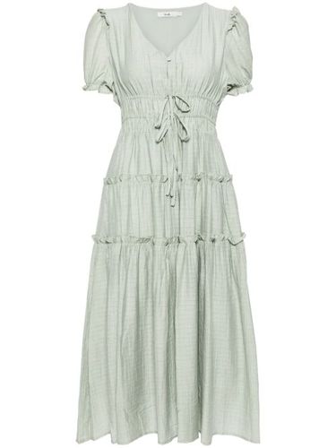 Robe mi-longue à volants superposés - b+ab - Modalova