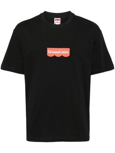 T-shirt en coton à logo imprimé - Ground Zero - Modalova