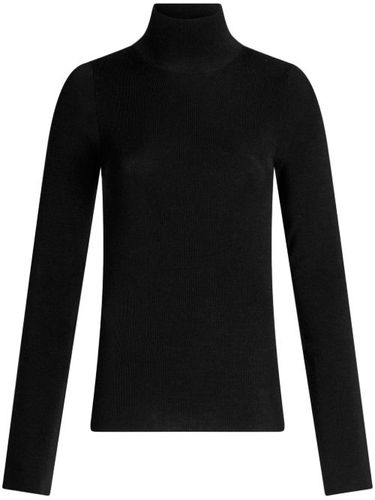 Pull en laine à logo brodé - ETRO - Modalova