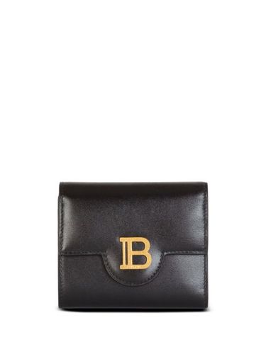 Portefeuille pliant B-Buzz en cuir - Balmain - Modalova