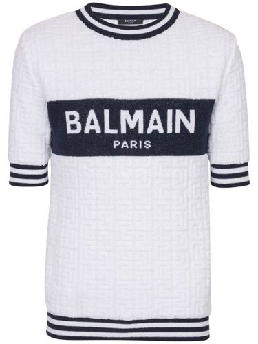 T-shirt PB Labyrinth en maille - Balmain - Modalova