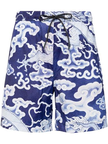 Short de bain à imprimé Cloud Dragon - Maharishi - Modalova