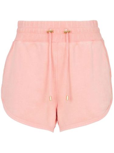 Short en coton à logo brodé - Balmain - Modalova