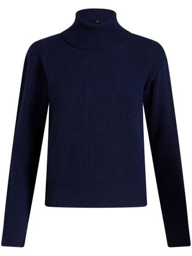 Pull en cachemire à col cheminée - ETRO - Modalova