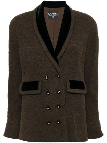 Veste croisée en tweed (années 2000) - CHANEL Pre-Owned - Modalova