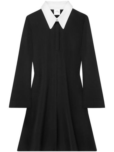 Robe courte à col polo - Courrèges - Modalova