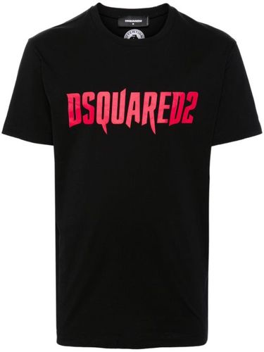 T-shirt en coton à logo imprimé - DSQUARED2 - Modalova