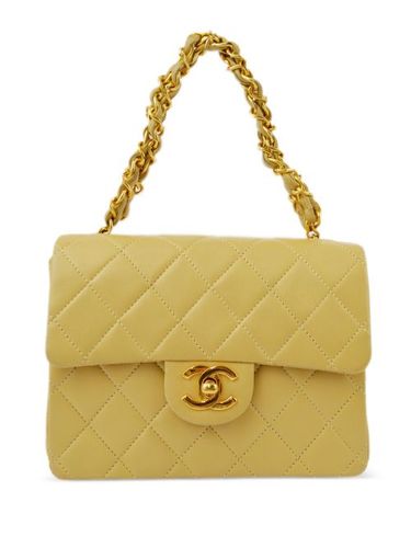 Mini sac à main Square Flap (2002) - CHANEL Pre-Owned - Modalova