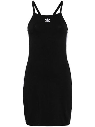 Robe courte en jersey à 3 bandes signature - adidas - Modalova