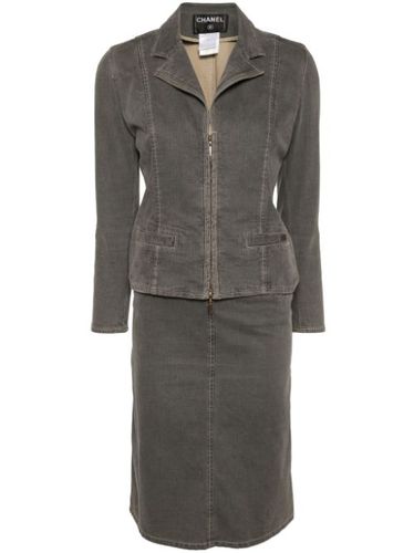 Tailleur-jupe en jean (2003) - CHANEL Pre-Owned - Modalova