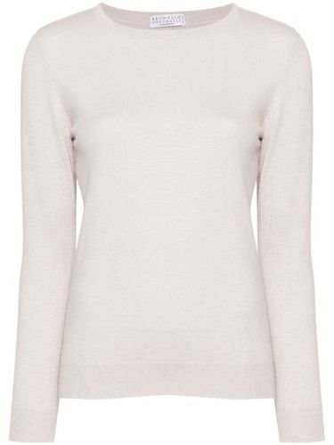 Pull en cachemire à col rond - Brunello Cucinelli - Modalova