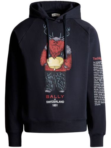 Bally hoodie Forest Mask - Bleu - Bally - Modalova