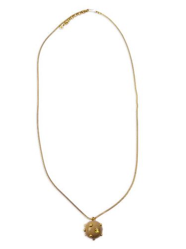 Collier à pendentif boule (1990-2000) - CHANEL Pre-Owned - Modalova