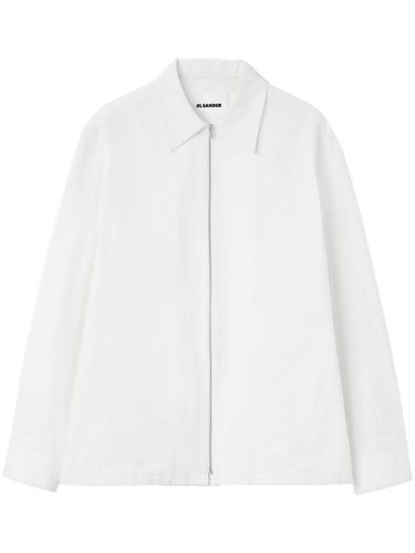 Chemise en coton à fermeture zippée - Jil Sander - Modalova
