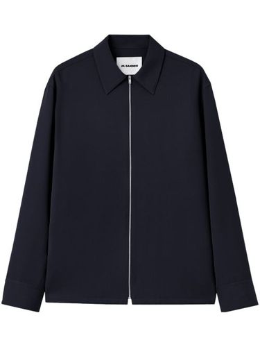 Chemise zippée en laine - Jil Sander - Modalova