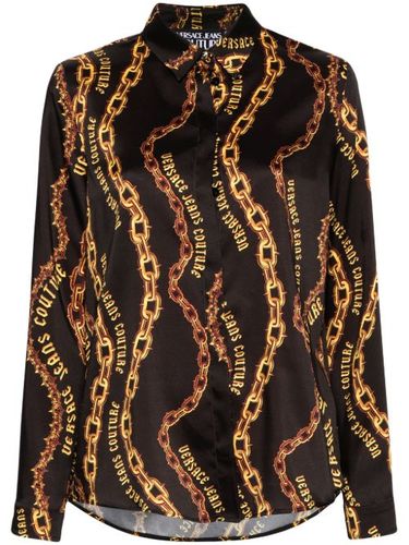 T-shirt à imprimé Chain Couture - Versace Jeans Couture - Modalova