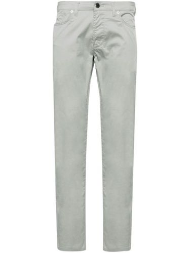 Pantalon chino à coupe droite - Emporio Armani - Modalova