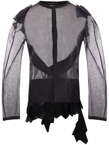 Haut à ourlet asymétrique - Yohji Yamamoto - Modalova